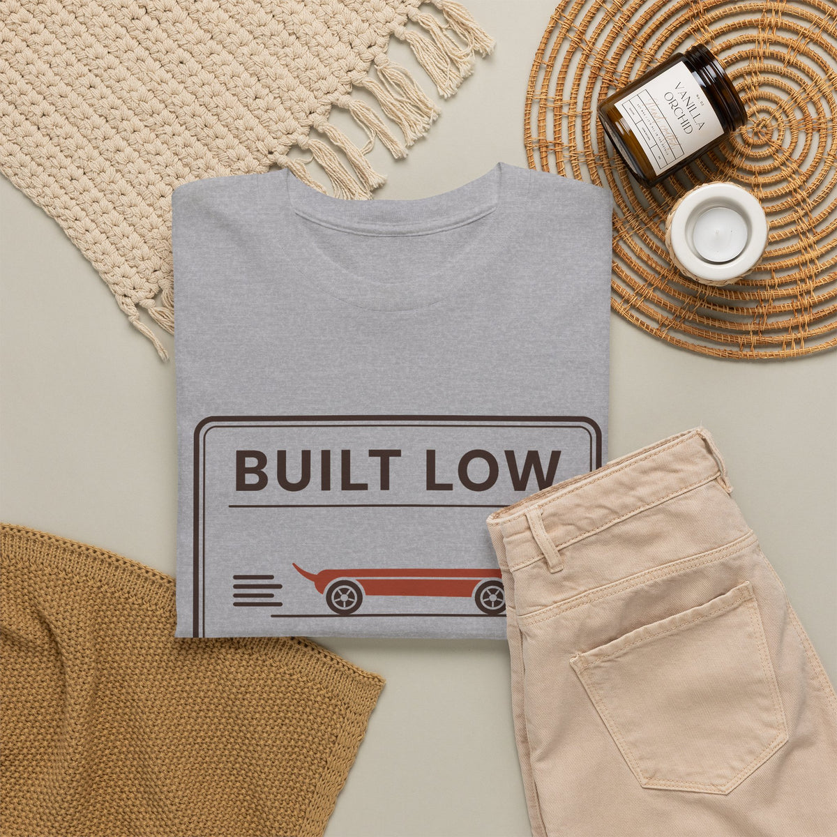 Built Low to the Ground Tee | Vintage Dachshund T-Shirt