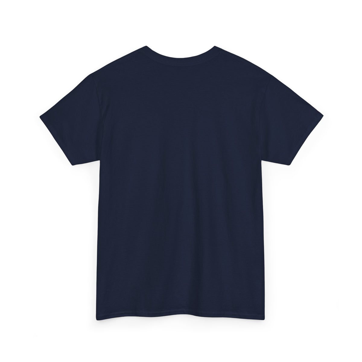 Doxie Dad dachshund dad t-shirt in Navy, back view