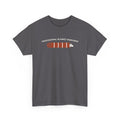 Professional Blanket Burrower funny dachshund t-shirt in Charcoal, front view