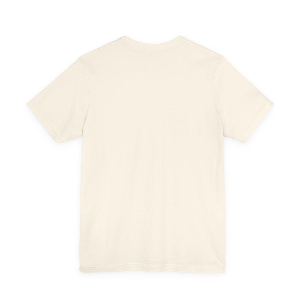 Pick Your Doxie dachshund coat types t-shirt in Natural, back view